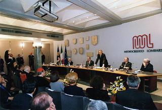 Milano: intervento del Presidente della Repubblica al Convegno promosso dal Gruppo &quot;Cultura Etica Finanza&quot;