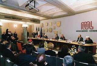 Milano: intervento del Presidente della Repubblica al Convegno promosso dal Gruppo &quot;Cultura Etica Finanza&quot;