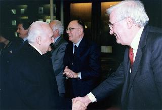 Roma, Palazzo San Mancuto: intervento del Presidente della Repubblica alla commemorazione dell'on. Gerardo Chiaromonte, nel 5° anniversario della scomparsa
