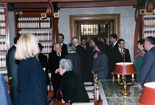 Roma, Palazzo San Mancuto: intervento del Presidente della Repubblica alla commemorazione dell'on. Gerardo Chiaromonte, nel 5° anniversario della scomparsa