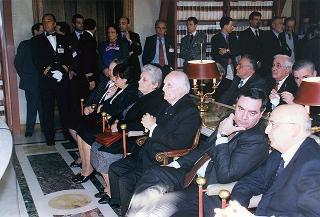 Roma, Palazzo San Mancuto: intervento del Presidente della Repubblica alla commemorazione dell'on. Gerardo Chiaromonte, nel 5° anniversario della scomparsa