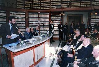 Roma, Palazzo San Mancuto: intervento del Presidente della Repubblica alla commemorazione dell'on. Gerardo Chiaromonte, nel 5° anniversario della scomparsa