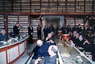 Roma, Palazzo San Mancuto: intervento del Presidente della Repubblica alla commemorazione dell'on. Gerardo Chiaromonte, nel 5° anniversario della scomparsa