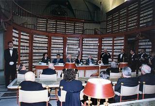 Roma, Palazzo San Mancuto: intervento del Presidente della Repubblica alla commemorazione dell'on. Gerardo Chiaromonte, nel 5° anniversario della scomparsa