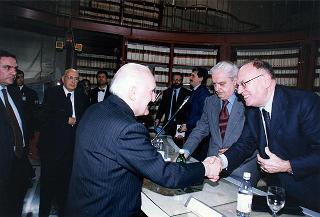 Roma, Palazzo San Mancuto: intervento del Presidente della Repubblica alla commemorazione dell'on. Gerardo Chiaromonte, nel 5° anniversario della scomparsa