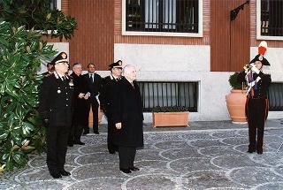 Roma, Comando Generale dell'Arma dei Carabinieri: intervento del Presidente della Repubblica alla colazione offerta dal Comandante Generale dell'Arma dei Carabinieri