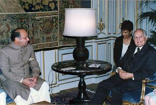 Incontro con il Primo Ministro della Repubblica Islamica del Pakistan Nawaz Sharif