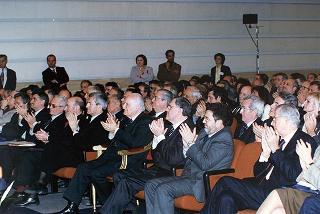 Roma, EUR: intervento del Presidente della Repubblica alla cerimonia inaugurale del Convegno &quot;100 anni di storia: l'INAIL alla vigilia del 2000&quot;