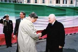 Genova: intervento del Presidente della Repubblica alla celebrazione del 125° anniversario di fondazione dell'Istituto Idrografico della Marina Militare ed alla inaugurazione della nuova Biblioteca Berio