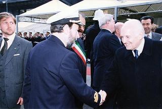 Genova: intervento del Presidente della Repubblica alla celebrazione del 125° anniversario di fondazione dell'Istituto Idrografico della Marina Militare ed alla inaugurazione della nuova Biblioteca Berio