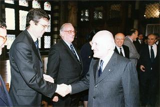 Genova: intervento del Presidente della Repubblica alla celebrazione del 125° anniversario di fondazione dell'Istituto Idrografico della Marina Militare ed alla inaugurazione della nuova Biblioteca Berio