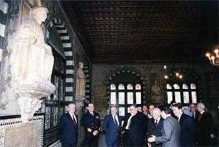Genova: intervento del Presidente della Repubblica alla celebrazione del 125° anniversario di fondazione dell'Istituto Idrografico della Marina Militare ed alla inaugurazione della nuova Biblioteca Berio