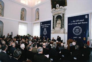 Genova: intervento del Presidente della Repubblica alla celebrazione del 125° anniversario di fondazione dell'Istituto Idrografico della Marina Militare ed alla inaugurazione della nuova Biblioteca Berio