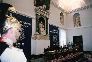 Genova: intervento del Presidente della Repubblica alla celebrazione del 125° anniversario di fondazione dell'Istituto Idrografico della Marina Militare ed alla inaugurazione della nuova Biblioteca Berio