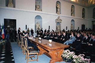 Genova: intervento del Presidente della Repubblica alla celebrazione del 125° anniversario di fondazione dell'Istituto Idrografico della Marina Militare ed alla inaugurazione della nuova Biblioteca Berio