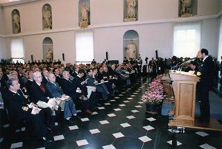 Genova: intervento del Presidente della Repubblica alla celebrazione del 125° anniversario di fondazione dell'Istituto Idrografico della Marina Militare ed alla inaugurazione della nuova Biblioteca Berio