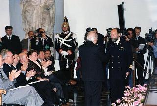 Genova: intervento del Presidente della Repubblica alla celebrazione del 125° anniversario di fondazione dell'Istituto Idrografico della Marina Militare ed alla inaugurazione della nuova Biblioteca Berio