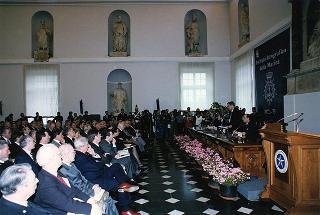 Genova: intervento del Presidente della Repubblica alla celebrazione del 125° anniversario di fondazione dell'Istituto Idrografico della Marina Militare ed alla inaugurazione della nuova Biblioteca Berio
