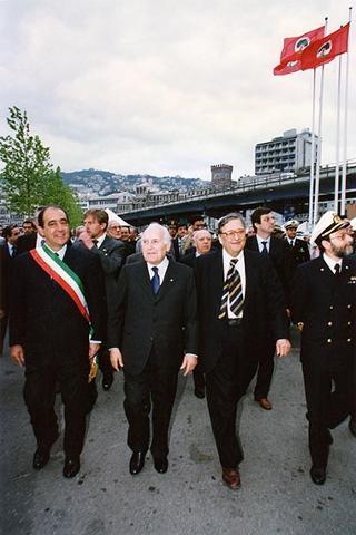 Genova: intervento del Presidente della Repubblica alla celebrazione del 125° anniversario di fondazione dell'Istituto Idrografico della Marina Militare ed alla inaugurazione della nuova Biblioteca Berio