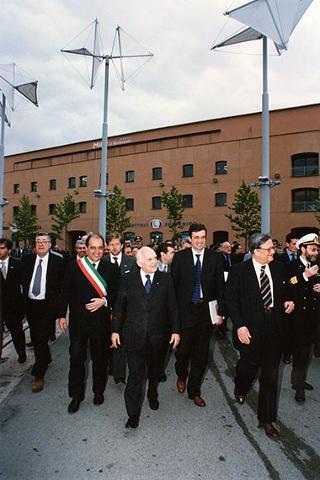 Genova: intervento del Presidente della Repubblica alla celebrazione del 125° anniversario di fondazione dell'Istituto Idrografico della Marina Militare ed alla inaugurazione della nuova Biblioteca Berio