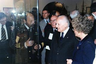 Genova: intervento del Presidente della Repubblica alla celebrazione del 125° anniversario di fondazione dell'Istituto Idrografico della Marina Militare ed alla inaugurazione della nuova Biblioteca Berio