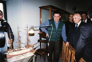 Genova: intervento del Presidente della Repubblica alla celebrazione del 125° anniversario di fondazione dell'Istituto Idrografico della Marina Militare ed alla inaugurazione della nuova Biblioteca Berio