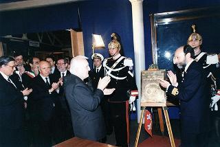 Genova: intervento del Presidente della Repubblica alla celebrazione del 125° anniversario di fondazione dell'Istituto Idrografico della Marina Militare ed alla inaugurazione della nuova Biblioteca Berio