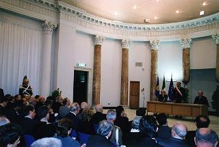 Genova: intervento del Presidente della Repubblica alla celebrazione del 125° anniversario di fondazione dell'Istituto Idrografico della Marina Militare ed alla inaugurazione della nuova Biblioteca Berio