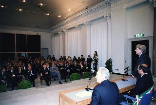 Genova: intervento del Presidente della Repubblica alla celebrazione del 125° anniversario di fondazione dell'Istituto Idrografico della Marina Militare ed alla inaugurazione della nuova Biblioteca Berio
