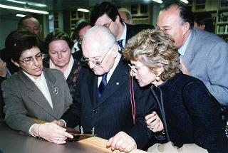 Genova: intervento del Presidente della Repubblica alla celebrazione del 125° anniversario di fondazione dell'Istituto Idrografico della Marina Militare ed alla inaugurazione della nuova Biblioteca Berio