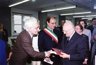 Genova: intervento del Presidente della Repubblica alla celebrazione del 125° anniversario di fondazione dell'Istituto Idrografico della Marina Militare ed alla inaugurazione della nuova Biblioteca Berio