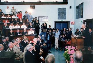 Genova: intervento del Presidente della Repubblica alla celebrazione del 125° anniversario di fondazione dell'Istituto Idrografico della Marina Militare ed alla inaugurazione della nuova Biblioteca Berio