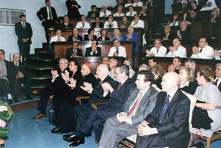Genova: intervento del Presidente della Repubblica alla celebrazione del 125° anniversario di fondazione dell'Istituto Idrografico della Marina Militare ed alla inaugurazione della nuova Biblioteca Berio