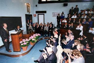 Genova: intervento del Presidente della Repubblica alla celebrazione del 125° anniversario di fondazione dell'Istituto Idrografico della Marina Militare ed alla inaugurazione della nuova Biblioteca Berio
