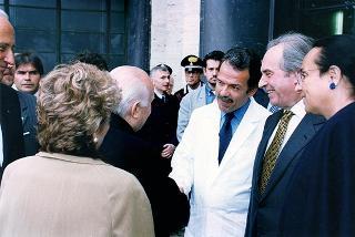 Genova: intervento del Presidente della Repubblica alla celebrazione del 125° anniversario di fondazione dell'Istituto Idrografico della Marina Militare ed alla inaugurazione della nuova Biblioteca Berio