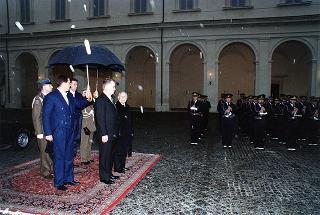 Visita ufficiale in Italia del Presidente della Repubblica di Lettonia Giuntis Ulmanis