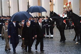 Visita ufficiale in Italia del Presidente della Repubblica di Lettonia Giuntis Ulmanis