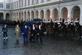 Visita ufficiale in Italia del Presidente della Repubblica di Lettonia Giuntis Ulmanis