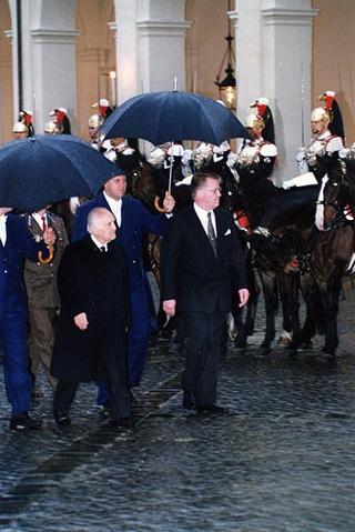 Visita ufficiale in Italia del Presidente della Repubblica di Lettonia Giuntis Ulmanis