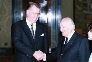 Visita ufficiale in Italia del Presidente della Repubblica di Lettonia Giuntis Ulmanis