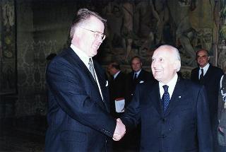 Visita ufficiale in Italia del Presidente della Repubblica di Lettonia Giuntis Ulmanis
