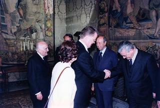 Visita ufficiale in Italia del Presidente della Repubblica di Lettonia Giuntis Ulmanis