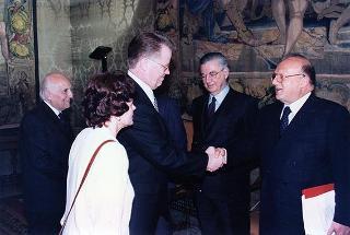 Visita ufficiale in Italia del Presidente della Repubblica di Lettonia Giuntis Ulmanis