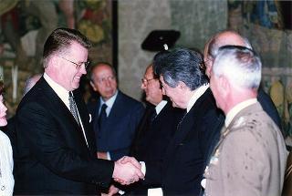 Visita ufficiale in Italia del Presidente della Repubblica di Lettonia Giuntis Ulmanis