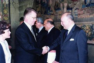 Visita ufficiale in Italia del Presidente della Repubblica di Lettonia Giuntis Ulmanis