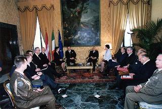 Visita ufficiale in Italia del Presidente della Repubblica di Lettonia Giuntis Ulmanis