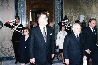 Visita ufficiale in Italia del Presidente della Repubblica di Lettonia Giuntis Ulmanis