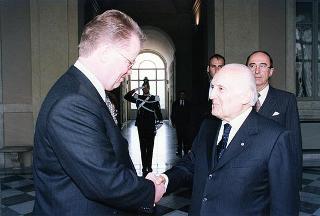 Visita ufficiale in Italia del Presidente della Repubblica di Lettonia Giuntis Ulmanis