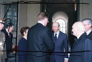Visita ufficiale in Italia del Presidente della Repubblica di Lettonia Giuntis Ulmanis