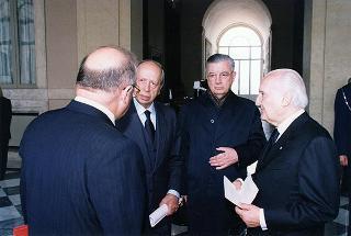 Visita ufficiale in Italia del Presidente della Repubblica di Lettonia Giuntis Ulmanis